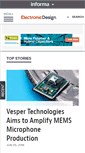 Mobile Screenshot of electronicdesign.com